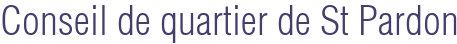 Conseil de quartier de St Pardon