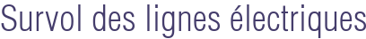 Survol des lignes électriques